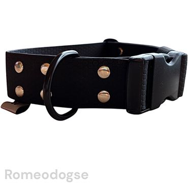 Hundhalsband Hexa Fast 40mm Svart