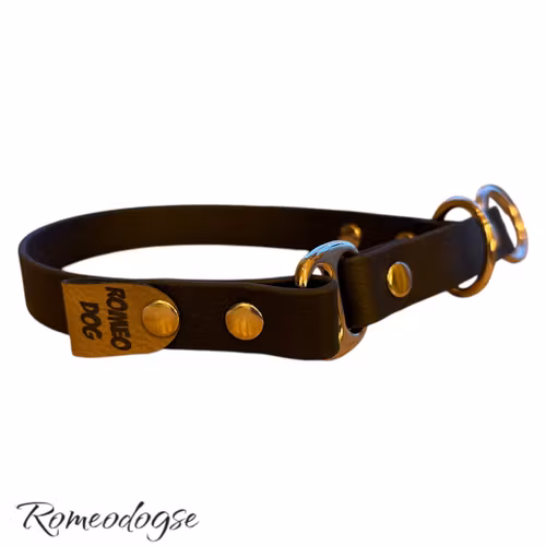Hundhalsband Majvor Halvstryp ( justerbart ) 16,19,25mm