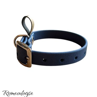 Hundhalsband Biothane Ställbart 13mm