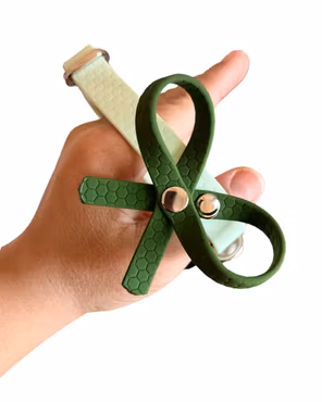 Halsband Hexa SolBritt med Rosett 16,20mm