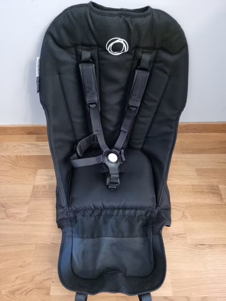 Bugaboo Buffalo kombivogn - Black/Grey Melange