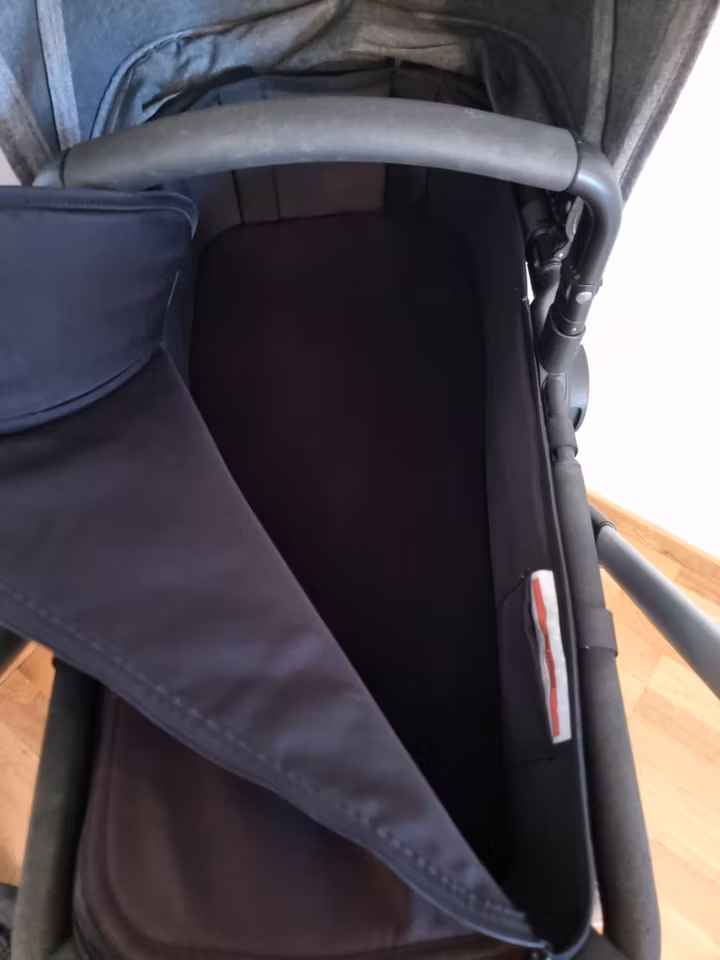 Bugaboo Buffalo kombivogn - Black/Grey Melange