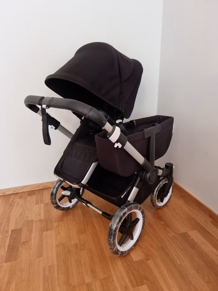 Bugaboo Donkey 3 Duo All Black/Alu