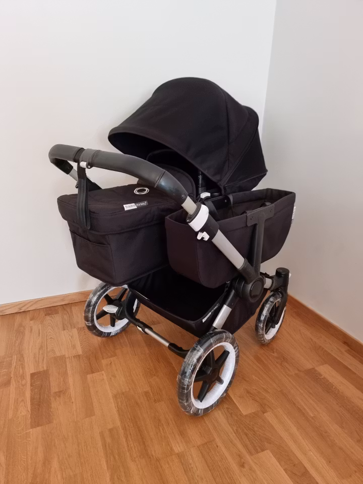 Bugaboo Donkey 3 Duo All Black/Alu