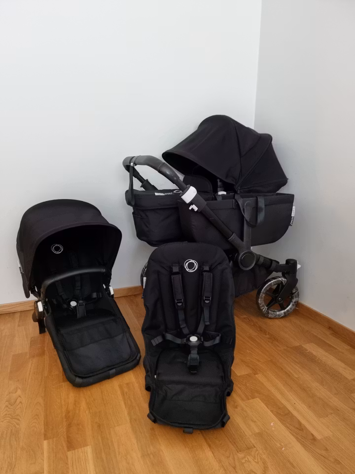 Bugaboo Donkey 3 Duo - All Black