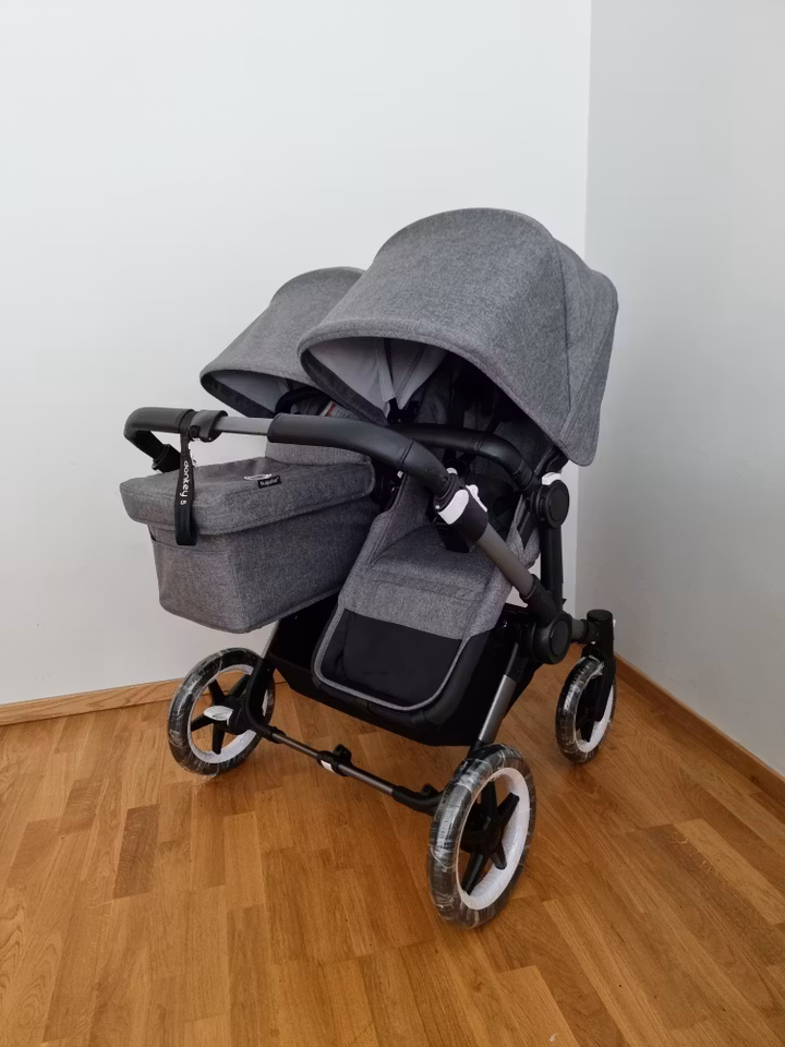 Bugaboo Donkey 5 Duo - Grey Melange