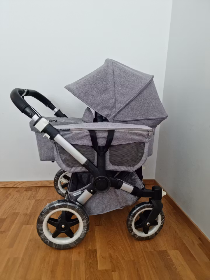Bugaboo Donkey 2 Duo - Classic Grey