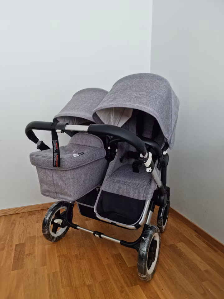 Bugaboo Donkey 2 Duo - Classic Grey