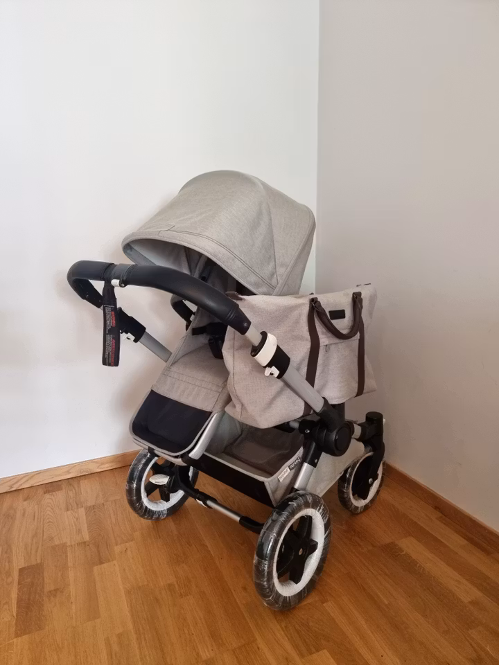Bugaboo Donkey 2 Duo - Mineral Light Grey