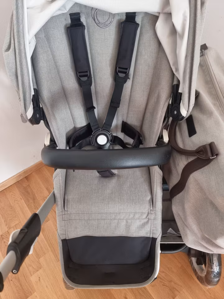 Bugaboo Donkey 2 Duo - Mineral Light Grey