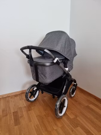 Bugaboo Fox 3 kombivogn - Grey Melange/Graphite