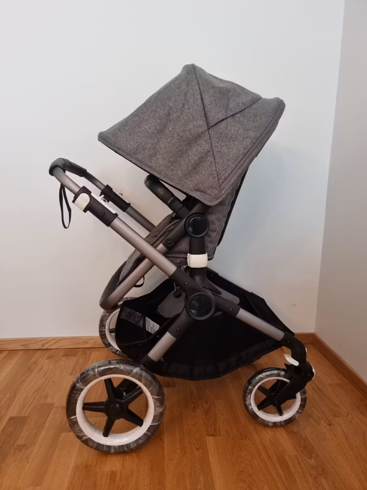 Bugaboo Fox 3 kombivogn - Grey Melange/Graphite