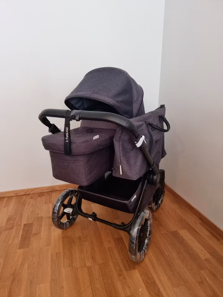Bugaboo Donkey 5 Duo - Washed Black