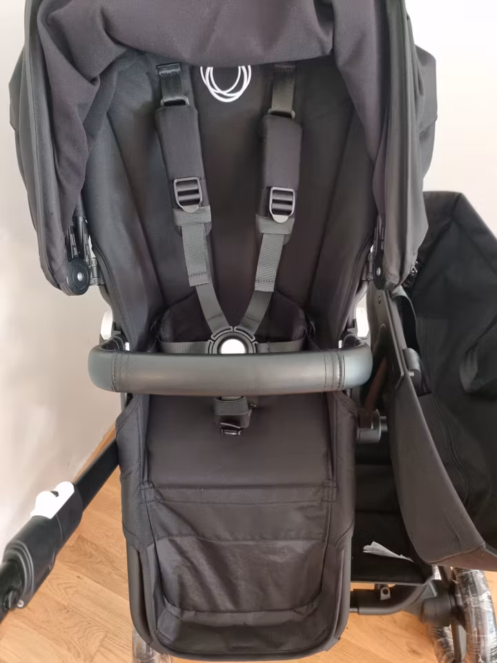 Bugaboo Donkey 5 Duo/Twin - Midnight Black
