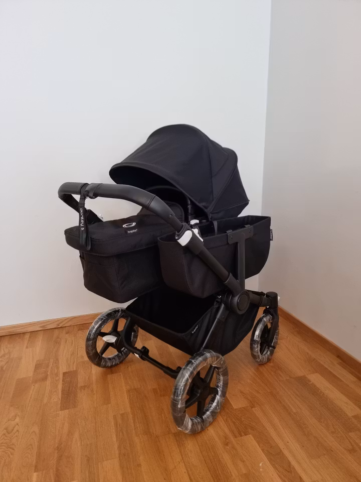 Bugaboo Donkey 5 Duo/Twin - Midnight Black