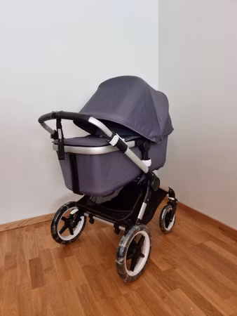 Bugaboo Fox/Fox2 kombivogn - Steel Grey