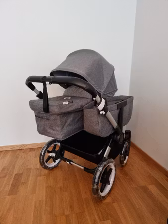 Bugaboo Donkey 3 Duo - Grey Melange