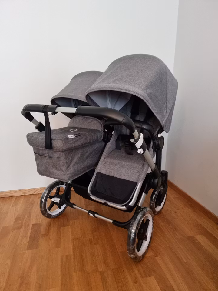 Bugaboo Donkey 3 Duo - Grey Melange