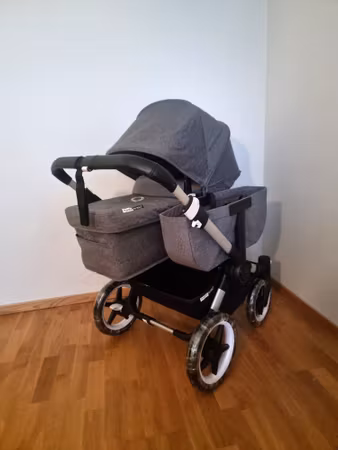 Bugaboo Donkey 3/5 Duo - Grey Melange