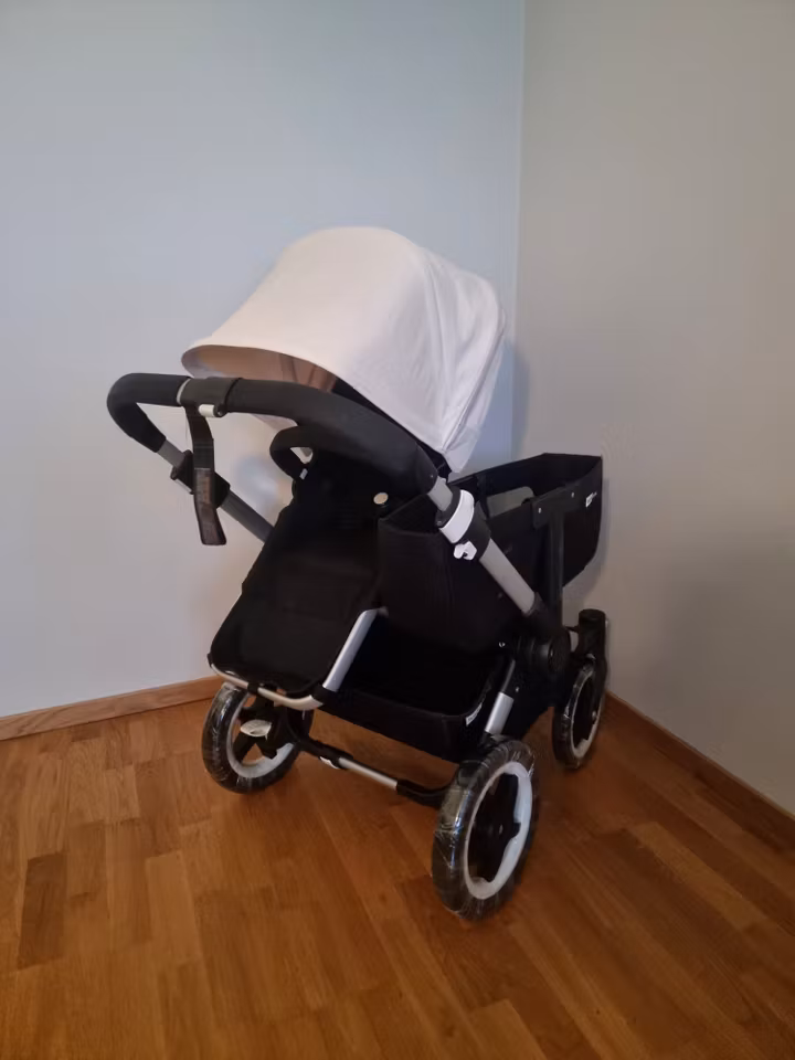 Bugaboo Donkey Duo - Off White/Black
