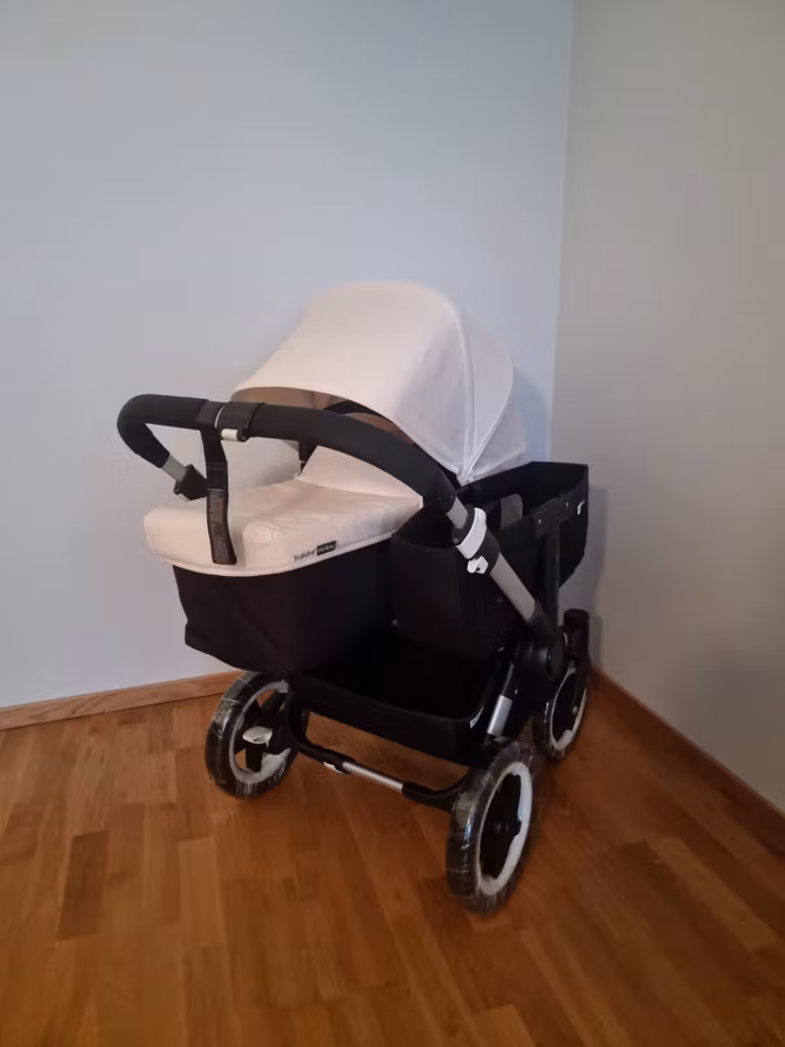 Bugaboo Donkey Duo - Off White/Black