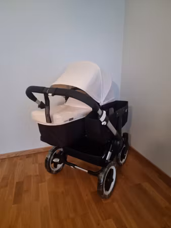 Bugaboo Donkey Duo - Off White/Black