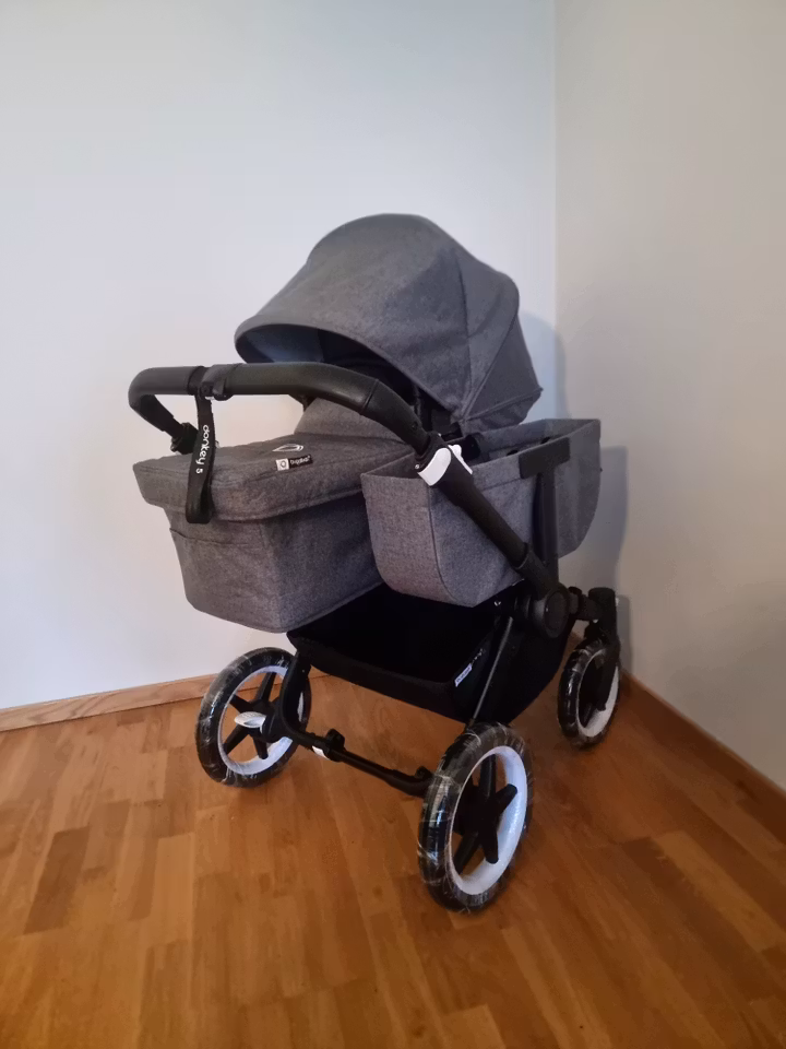 Bugaboo Donkey 5 Duo - Grey Melange