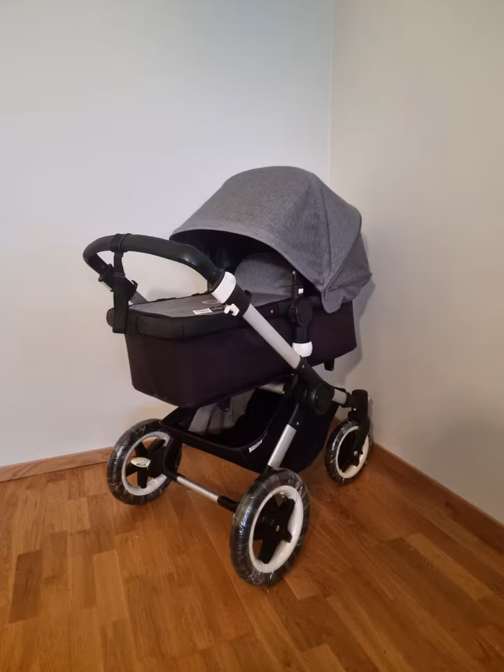 Bugaboo Buffalo kombivogn - Grey Melange/Black