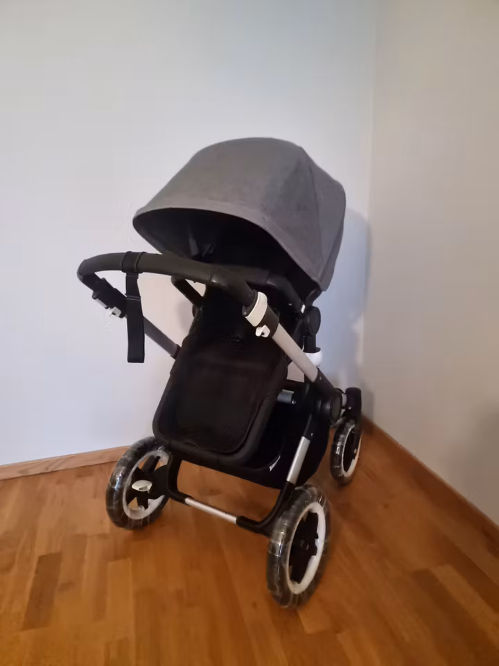 Bugaboo Buffalo kombivogn - Grey Melange/Black