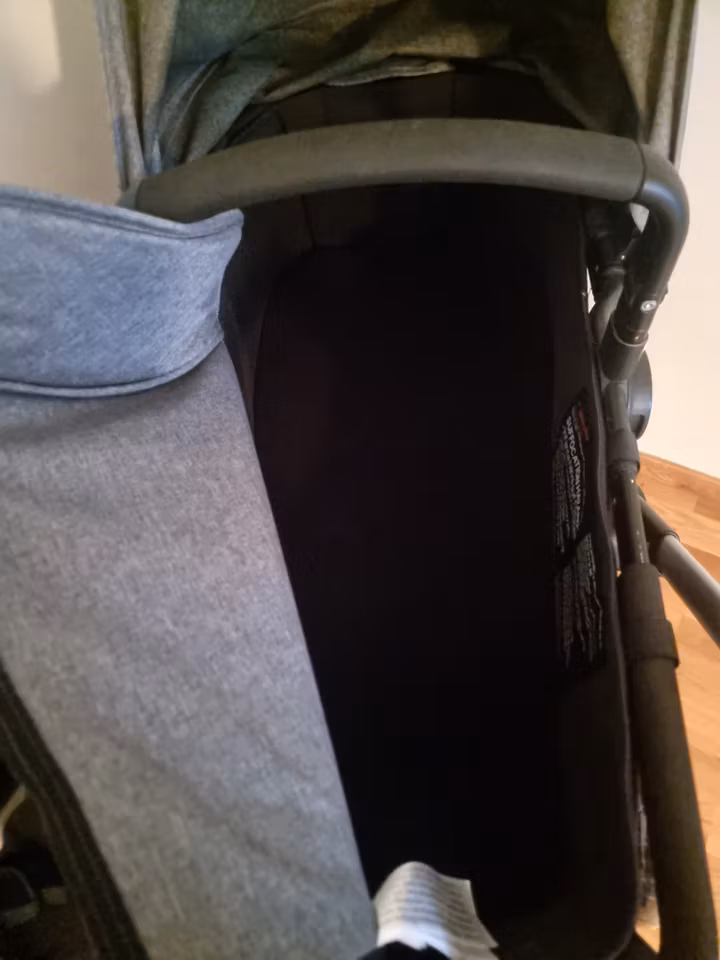 Bugaboo Buffalo kombivogn - Grey Melange/Black