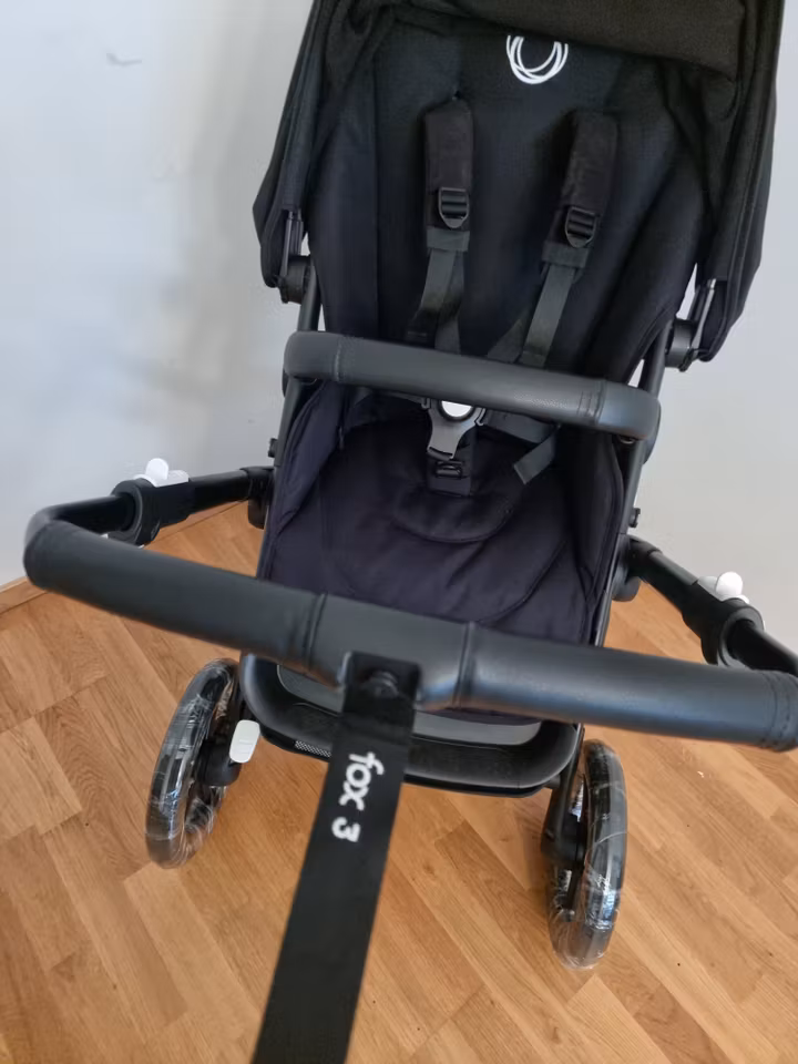 Bugaboo Fox 3 kombivogn - All Black