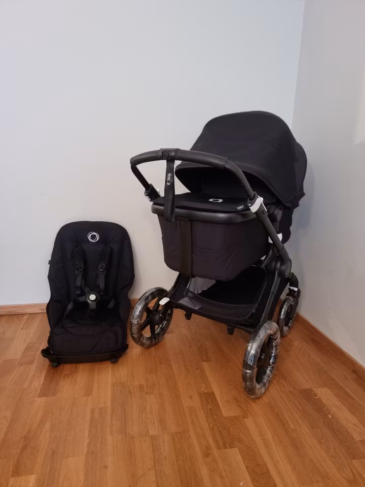 Bugaboo Fox 3 kombivogn - All Black