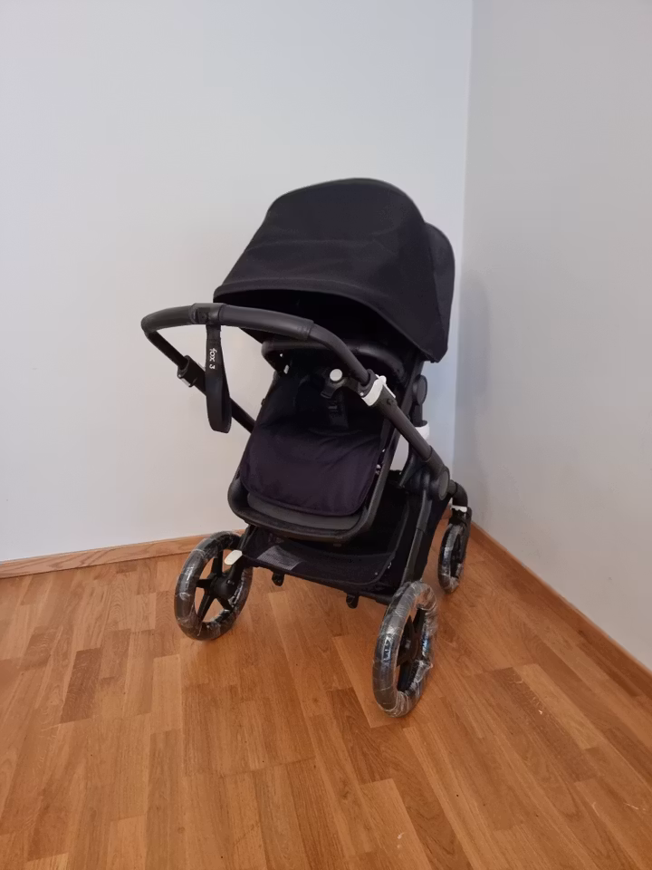 Bugaboo Fox 3 kombivogn - All Black