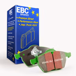 EBC Greenstuff Bromsbelägg 182 x 61 x 14,7mm