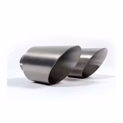 BMW M135i (ej X-drive) Milltek Sport Cat-Back 2x 90 titan GT utblås - Resonated (dämpad) utan avgasventiler