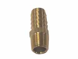 Return nipple straight 3/8