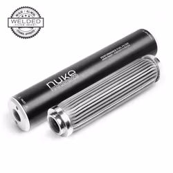 Fuel Filter PF200 10 micron AN-10 - Welded stainless steel element