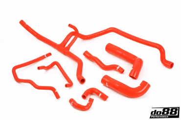 BMW 320 325 E36 1990-1996 Kylarslangar Röd