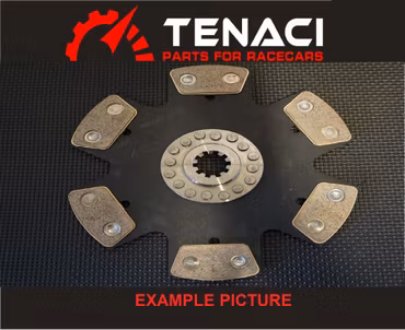 Tenaci Clutch 6-Puck 240 mm for Audi