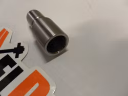 Stub extension for ZF gearbox shaft with 15 mm flat end