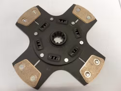 Tenaci 240 mm clutch disc - 4 pucks and springs. BMW 10 splines 28;6 mm