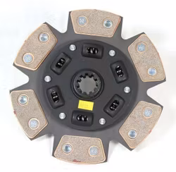 Tenaci 215 mm 6-puck clutch disc with springs for BMW 10 splines; 28;6 mm
