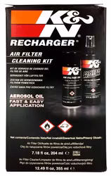 K&N Olja + Rengörings Kit Luftfilter