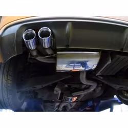 Audi S3 2,0TFSi 3-D 8P Milltek Sport Cat-Back 2x 80 chrome GT utblås - Non-Resonated (mindre-dämpad)