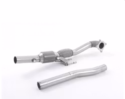 Audi S3 2,0TFSi 8P Milltek Sport 3" gjuten Downpipe med racekatalysator