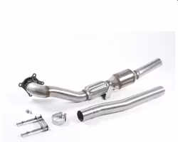 Audi S3 2,0TFSi 8P Milltek Sport 3" gjuten Downpipe med HJS racekatalysator
