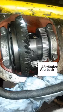 Tenaci Torsendiff Dana 30, 27 splines, Volvo, kit inkl. lager & H-mätarkrans