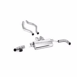 BMW M340 3,0T B58 G20/ G21 Milltek Sport Cat-Back (OPF delete) passar till original utblås med avgasventiler