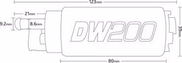 Deatschwerks DW200 in-tank fuel pump kit