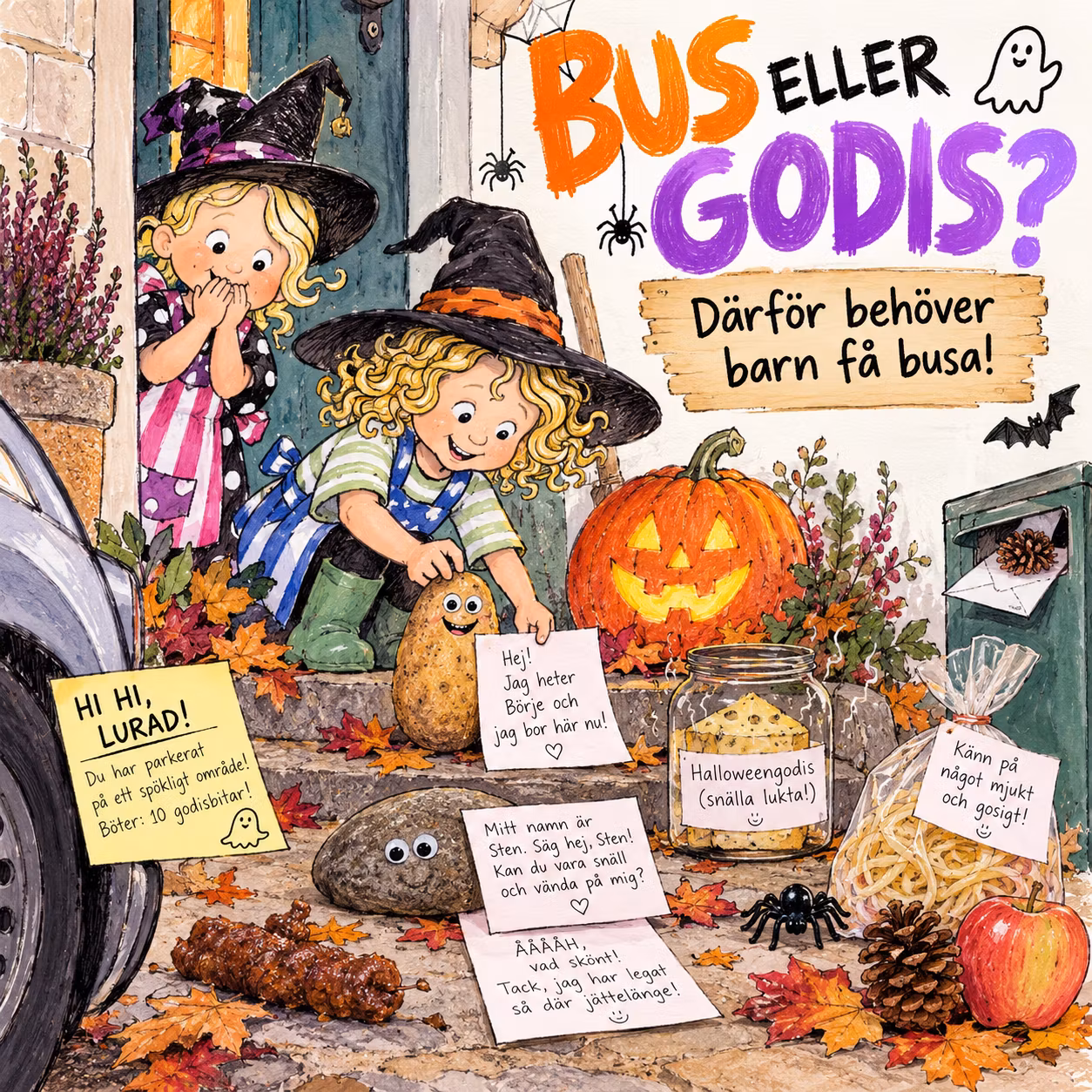 Våra 11 bästa Halloweenbus! 👻